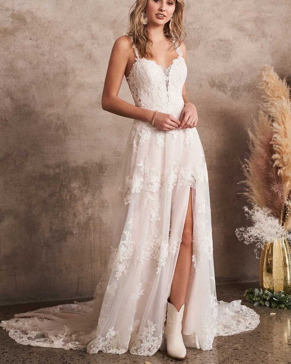chinese dress ladies Bridal Lace Crop Top | Crop Top Wedding Dress main image 1