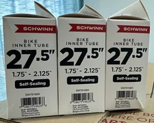 Lot Of (3) Schwinn 27.5" X 1.75"-2.125" Self-sealing Bike Inner tube