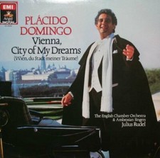Plácido Domingo Wien, du Stadt meiner Träume (1986, EMI)  [LP]