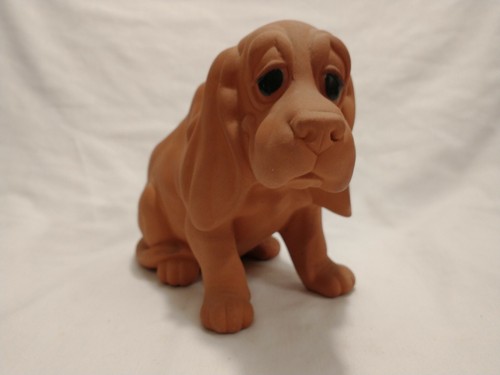 Napco Dog Ceramic Planter 1831 Napcoware long ears Brown 5.5" Tall - Picture 3 of 10