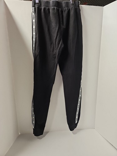 Donna Karan New York DKNY Girls Cotton Joggers Size 12/14 XL Logo Stripe Detail - Picture 4 of 6