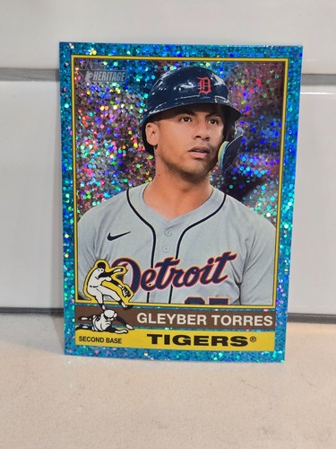 2025 Topps Heritage Light Blue Sparkle Chrome Parallels #1-500 You Pick! - Picture 294 of 419