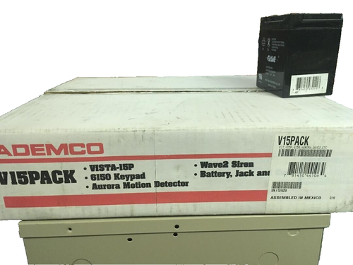 Ademco V15PACK VISTA-15P Power Pak Kit w/ Keypad, PIR & Sounder NOS in box - Picture 10 of 10