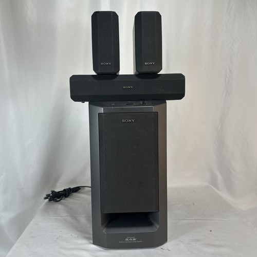 Sony SA-VE230 Speaker System (2)SS-V230, (1) SS-CN230, (1) SA-WMS230 Subwoofer