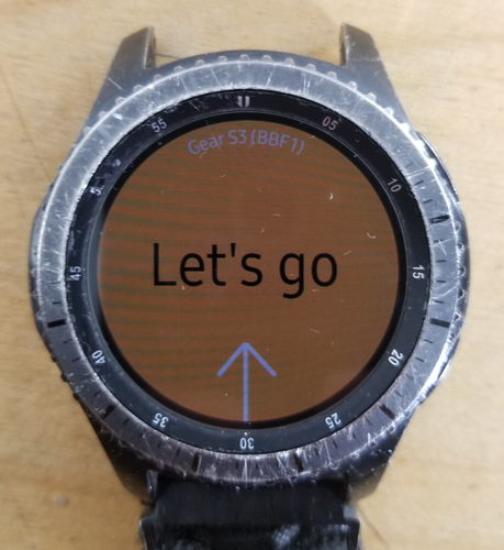 Samsung Gear S3 Frontier 46mm Steel Case - WIFI - Dark Gray SM-R765-A - Bild 2 von 8