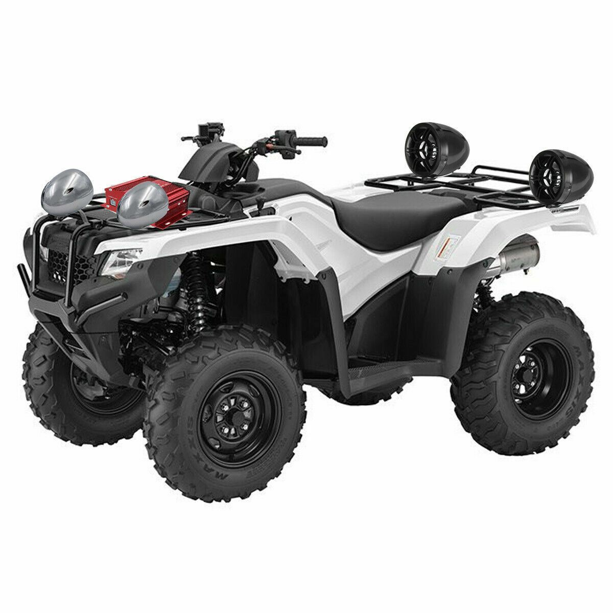 4 wheeler best sale speakers