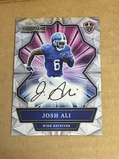 Josh Ali, RC, Auto, 2021 Wild Card, Alumination, card # ANBC-A, Free Shipping !