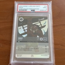 2023 DISNEY LORCANA EN P1-PROMO 23 MAUI - DEMIGOD PSA 9