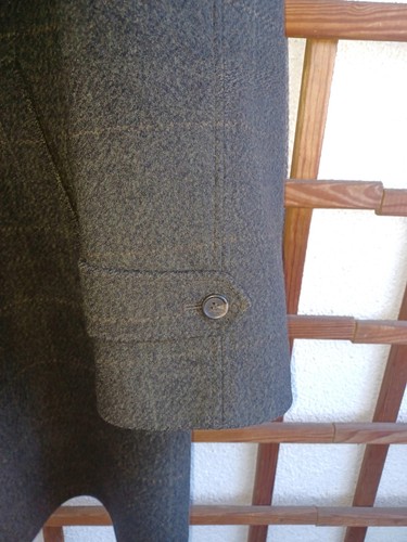 Original WALBUSCH Mantel aus Schurwolle + Alpaka Größe 58 XXL 2XL TOLLER ZUSTAND - Bild 5 von 17
