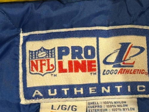 Logo Authentic Pro Line St. Louis Rams Spike Pullover Jacket - Picture 8 of 9