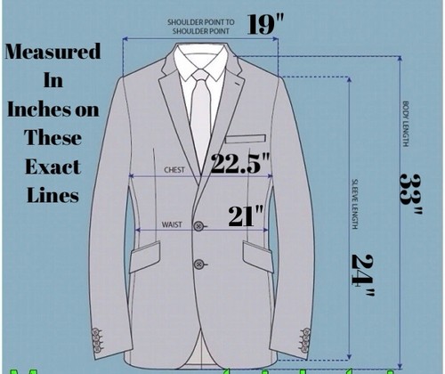 Hart Schaffner Marx Gold Trumpeter Suit Men's 42R | 36x27 Charcoal Wool Stripes - Picture 4 of 21