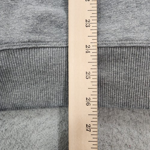 Mack Weldon Hoodie Herren klein grau durchgehender Reißverschluss Baumwollmischung Sweatshirt Alltag - Bild 11 von 16