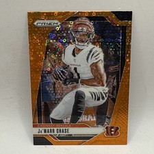 2024 Panini Prizm Ja'Marr Chase Orange Disco #57 Cincinnati Bengals NFL