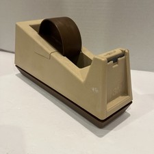 Vintage 3M Heavy Duty Tape Dispenser Scotch Made In USA C-25 Desktop Model 28000