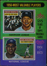 1975 Topps Baseball 1956-Most Valuable Players #194 VG
