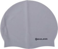 Endless EL-1019SILVER Waterproof Swim Cap - Silver el1019silver 