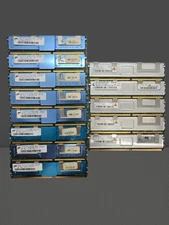 [LOT OF 13] 2 GB 2RX4 PC2-5300F-555-11 Memory Module   FAST FREE SHIPPING c