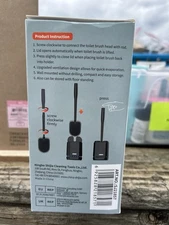 MR.SIGA Toilet Bowl Brush and Holder Durable and Flexible Bristles Wall Mount