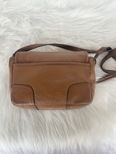 Coach Hadley Field Bag F31664 Crossbody English Tan Pebbled Leather - Picture 8 of 17