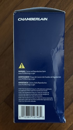 Chamberlain 820CB Garage Safety Sensors - Factory Sealed - Black - Picture 4 of 5