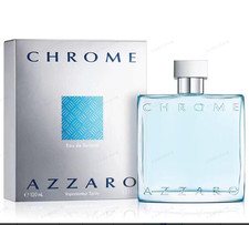Azzaro Chrome For Men 3.383.4 Oz 100ml Edt Spray Factory Sealed