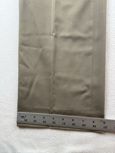 Brooks Brothers 1818 Wolle Madison Anzughose Herren 36x29 gesäumt (Etikett 36x32) hellbraun - Bild 2 von 9