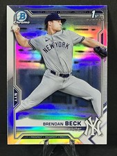 2021 Bowman Draft - Chrome Brendan Beck #BDC-118 Refractor (RC)