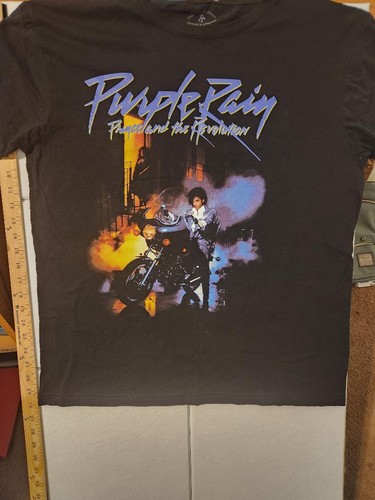 Prince & The Revolution Purple Rain Movie Official Merch. Large T-Shirt - Picture 9 of 10