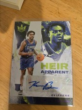 2023-24 Court Kings Heir Apparent Purple #/49 Kobe Brown Rookie Auto RC Clippers