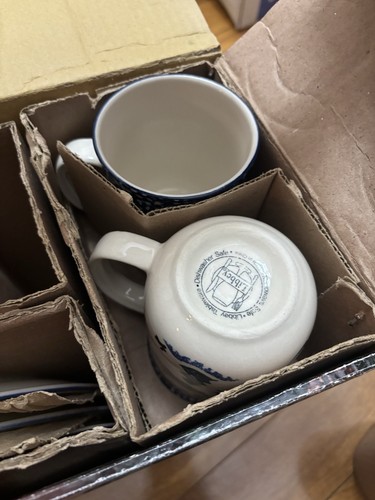 Vintage Libbey Winter Cabin 16 Pc. Dinnerware Set Complete Great Condition RARE - Picture 3 of 10