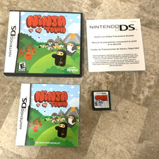 Nintendo DS Ninjatown Ninja Town CIB Game Cartridge Manual Case 2008 Complete!