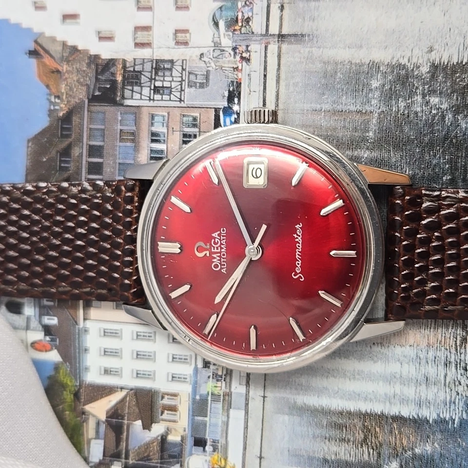 Omega Seamaster 1964 vintage para hombre automático Datejust 34 mm 24J limpio y elegante Foto 3 de 4