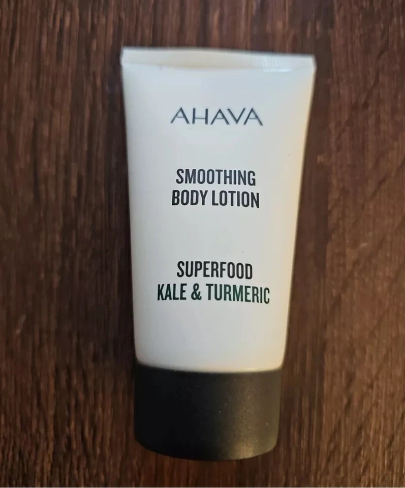 AHAVA smoothing Body Lotion Superfood Kale And Tumeric 40ml - Image 1 of 1