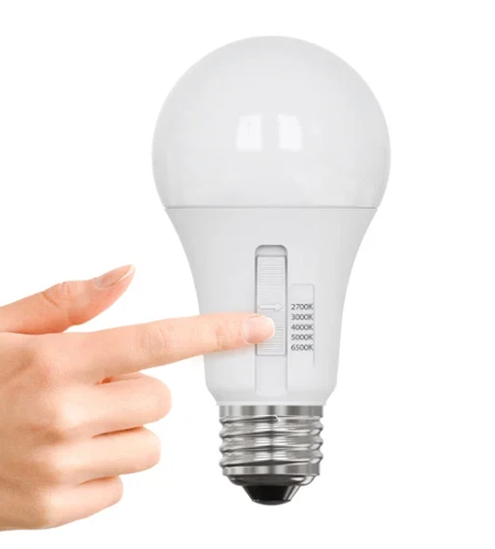 NIOB Feit Electric 60W Replacement 5-CCT LED A19 Bulbs, 6-pack - Picture 3 of 5