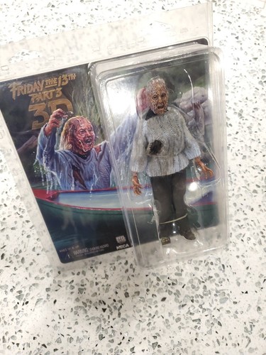 NECA Friday The 13th Part 3 3D Clothed Pamela Voorhees New Sealed Zombie - Picture 5 of 11