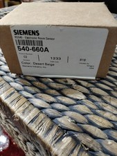 Siemens — 540-660A Electronic Room Sensor
