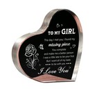 Heart-Shaped Acrylic Keepsake