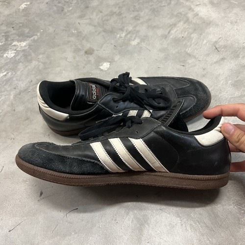 Adidas Samba Classic Men's Size 13 Indoor Soccer Training Shoes Black - Imagen 4 de 8