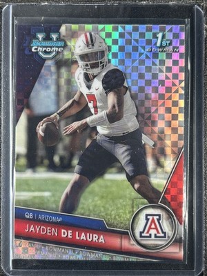 De Laura, Jayden - 2023 Bowman University Chrome - xFractor