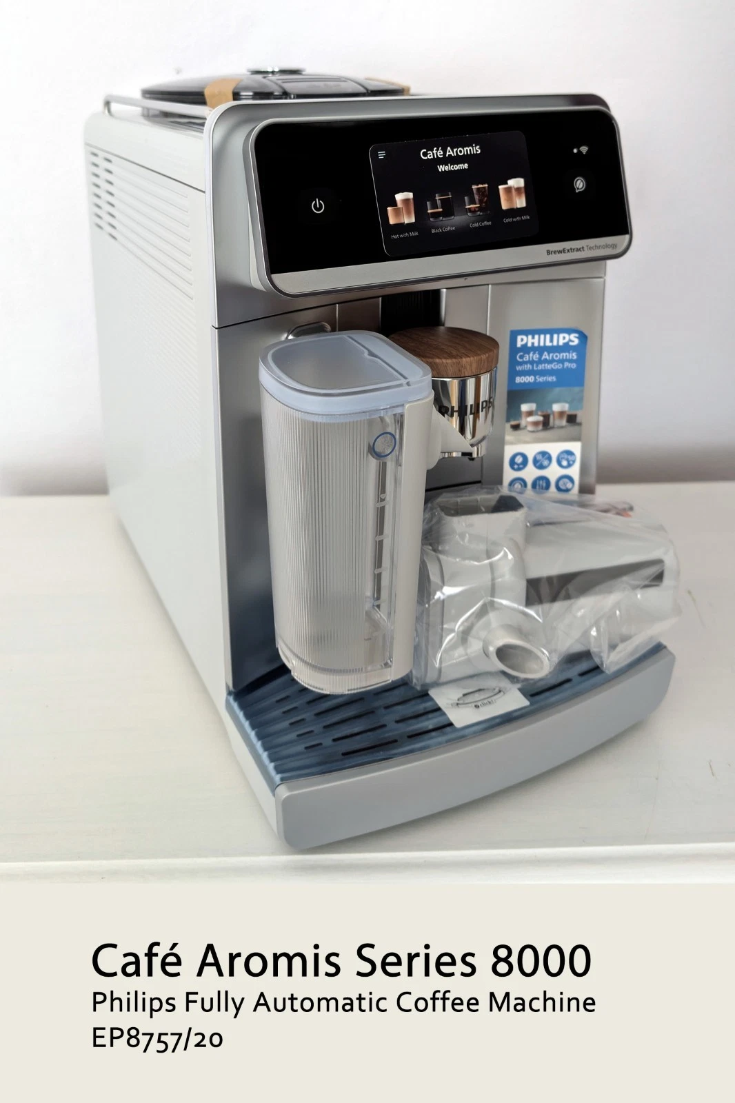 Philips EP8757, Cafe Aromis Series 8000 / Automatic Espresso Machine / NEW!
Opens in a new window or
