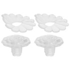 2 Sets Ersatzteile Für Outdoor-Regenschirme Baldachin-Ersatzoberteil