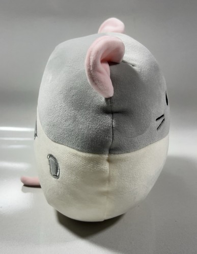 Nuevo con etiquetas Squishmallows 7.5" Rusty the Rat Peluche Gris Blanco 2023 Original Kellytoy - Imagen 4 de 5