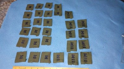 LOT OF 30 - U.S. Navy USN Battle Efficiency Command Award Subdued Patches-UNUSED