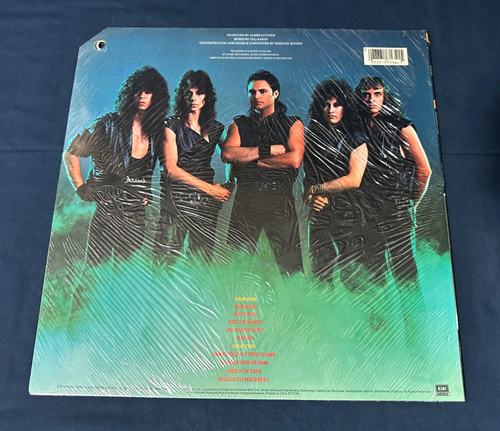 🔥 QUEENSRYCHE "The Warning" 1984 1st US Press STILL SEALED/Unopened MINT vinyl - Picture 5 of 5