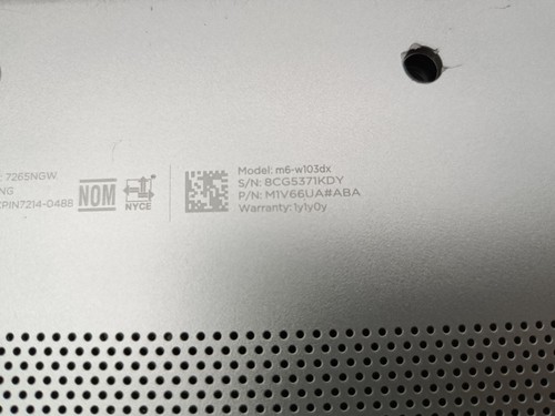 HP ENVY X360 M6-W103DX | INTEL CORE I5-6200U 2.30GHZ | No HD | 8GB RAM | #91 - Picture 13 of 13