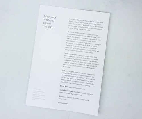 Cuenco de pan Panino Prepara a medida con tostador de ajo Old Mountain con escala Escali - Imagen 12 de 13