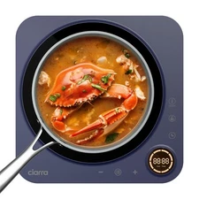 CATIH1A-M Portable Induction Cooktop, Slim Single Electric Countertop Burner ...