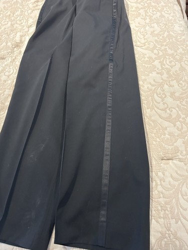 Androtux men's black single-breasted tux 44R 36 pants - Picture 8 of 17