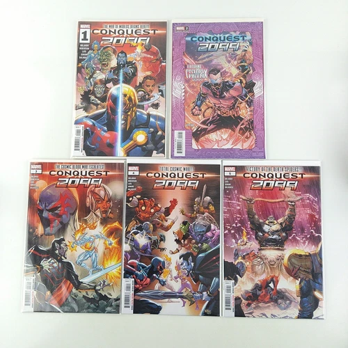 Conquest 2099 #1-5 Complete Set 1 2 3 4 5 Lot Spider-Verse NM 2025 Marvel Comics