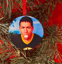 Adam Sandler Happy Gilmore CHRISTMAS TREE ORNAMENT Custom Laser Engraved Gift